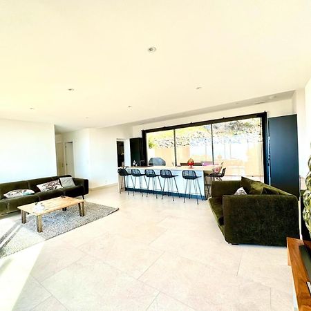 Super Villa Moderne Corbara Vue Mer Exterior foto