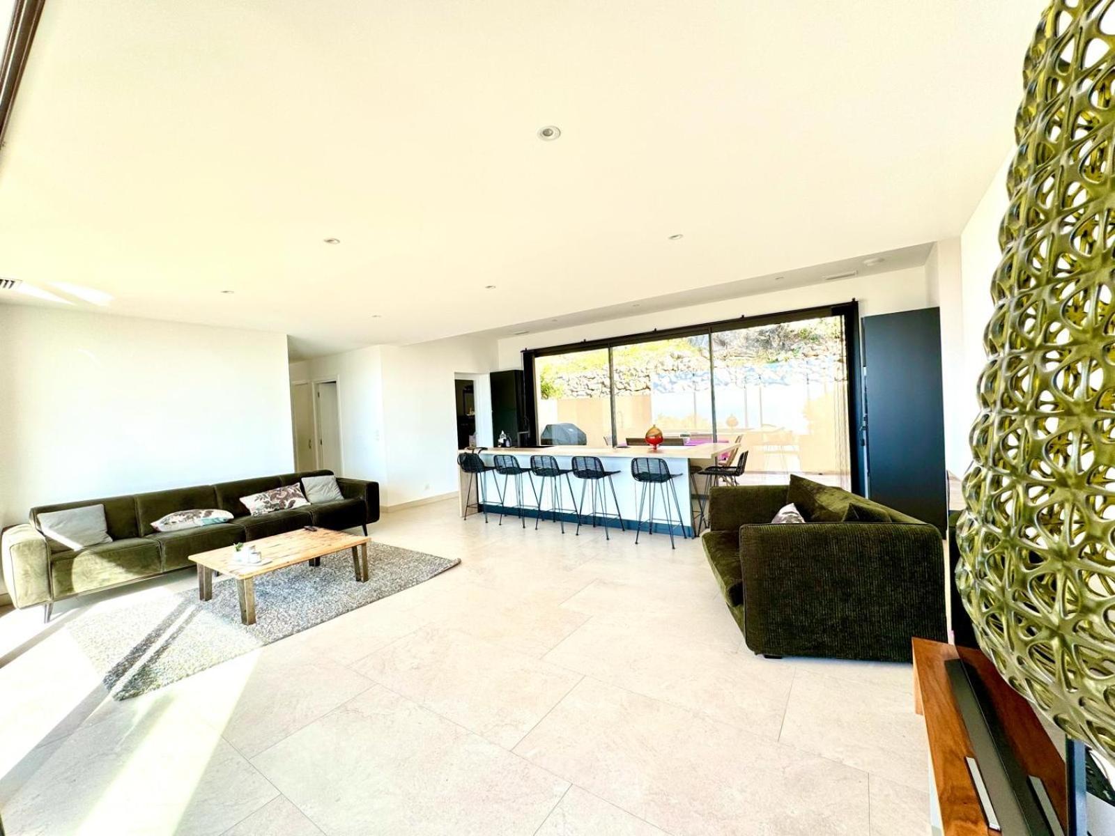 Super Villa Moderne Corbara Vue Mer Exterior foto