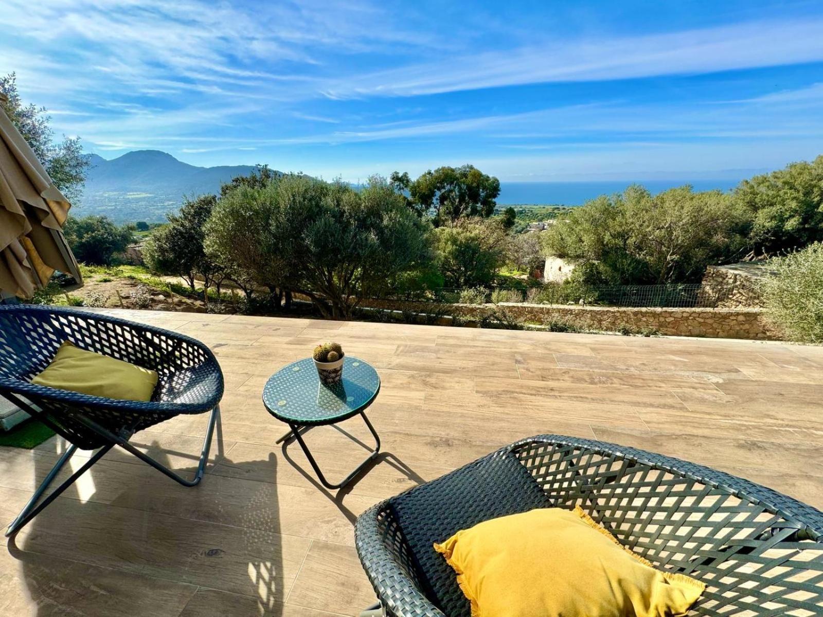 Super Villa Moderne Corbara Vue Mer Exterior foto